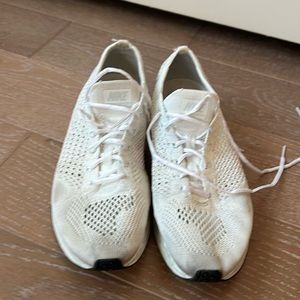 White flyknit racer Nike 2016